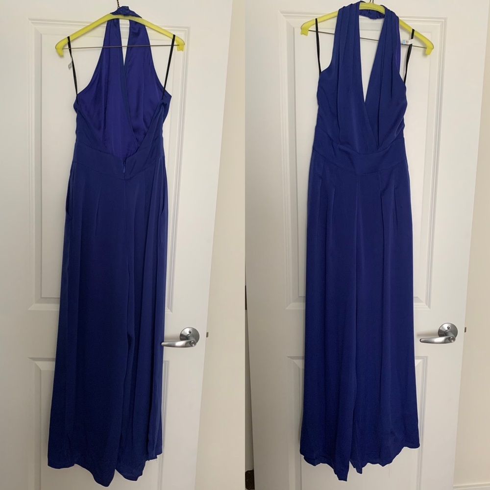 Silky Halter jumpsuit